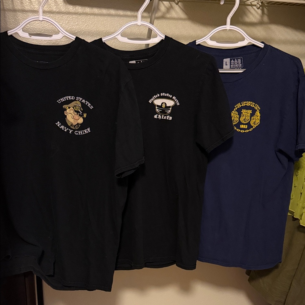 United States Navy Graphic Tee - Black/Navy